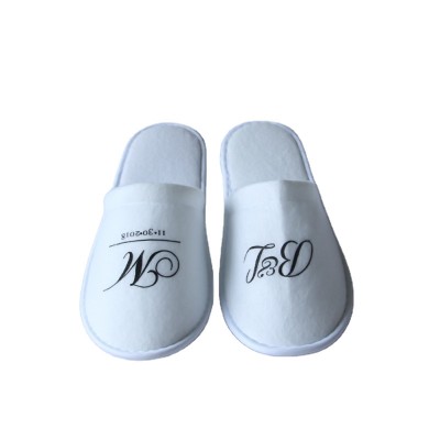 Free samples wholesale comfortable hotel custom slippers shoes women